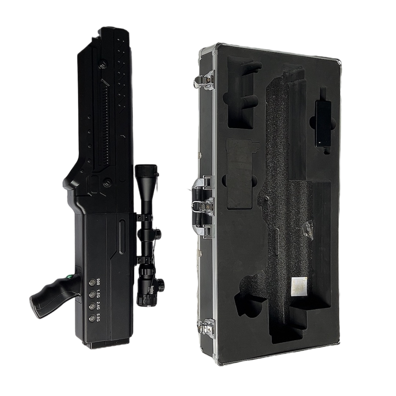  城阳手持便携式枪型低空防御反制四通道A型