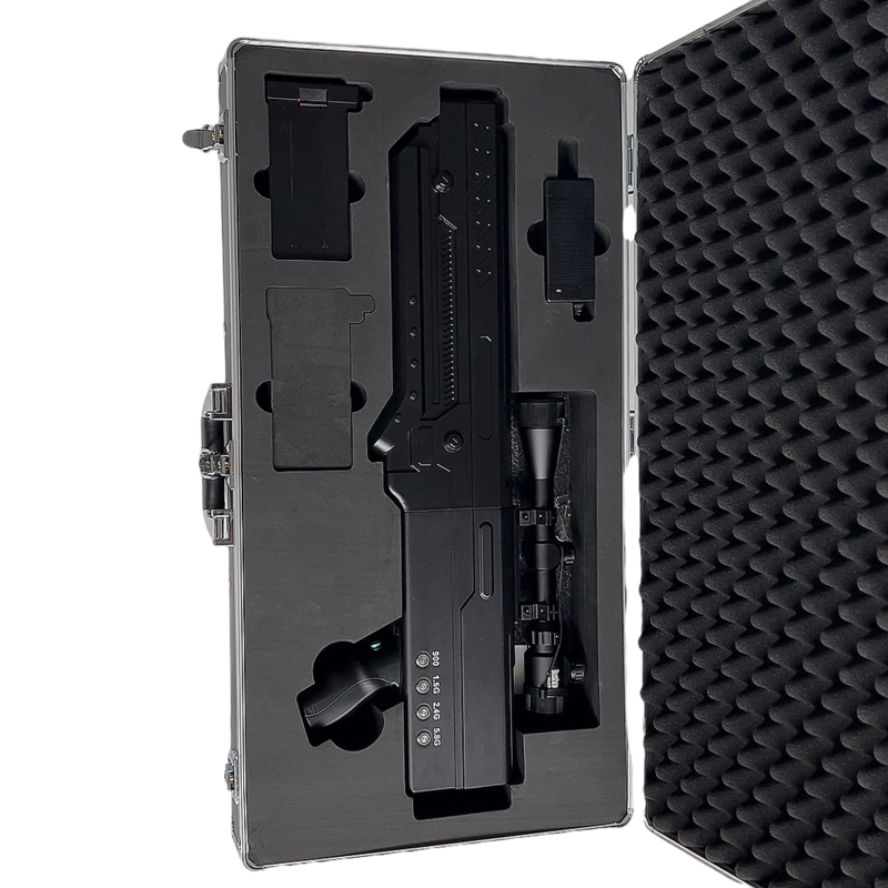  城阳手持便携式枪型低空防御反制四通道B型