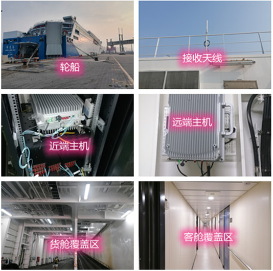  城阳海上游轮轮船渔船覆盖案例